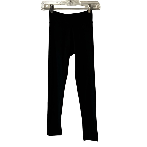 NWT Revolution PERFORMANCE LEGGINGS Black Pants dance bottoms small adult - Picture 3 of 11